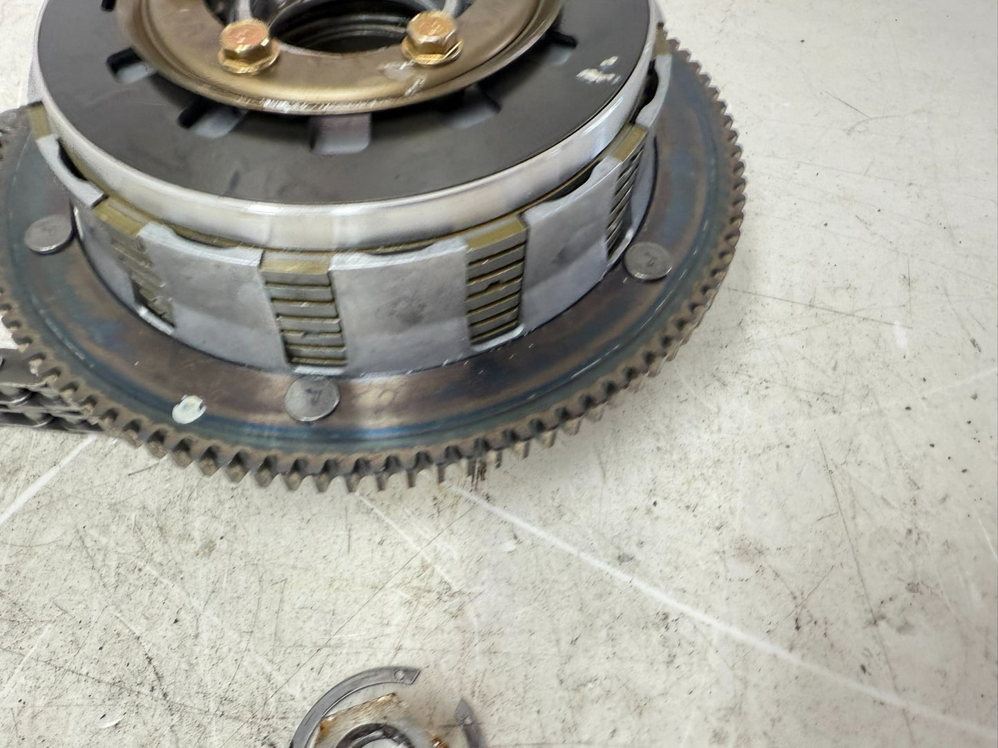 1998 HARLEY FLH ELECTRA GLIDE Primary Clutch Chain Compensator Jackshaft Gear