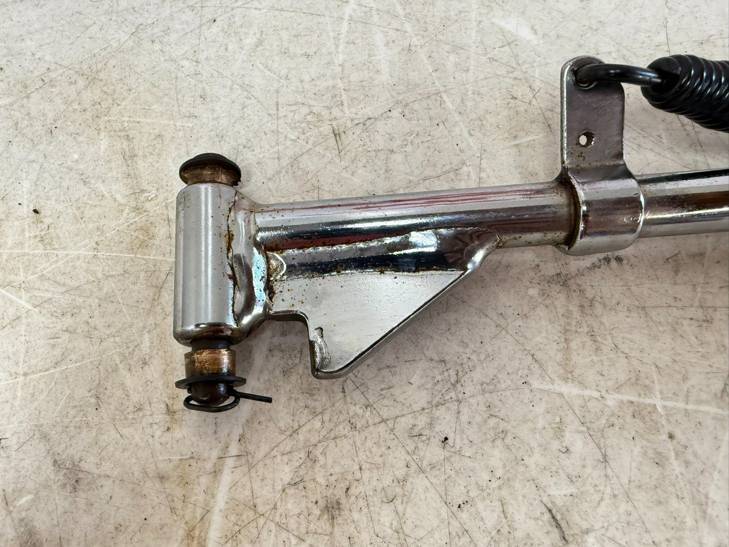 2003 Harley Davidson Sportster OEM Left Side Jiffy Kick Stand & Spring