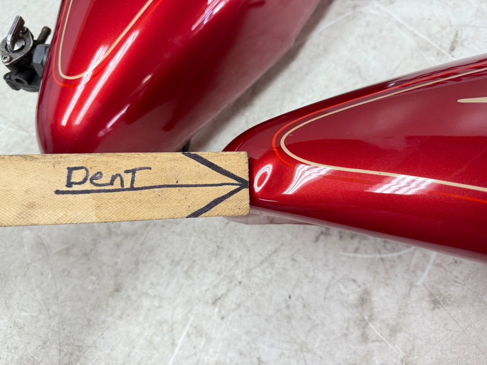 1997 HARLEY DAVIDSON SOFTAIL OEM Left Right Split Gas Fuel Tank