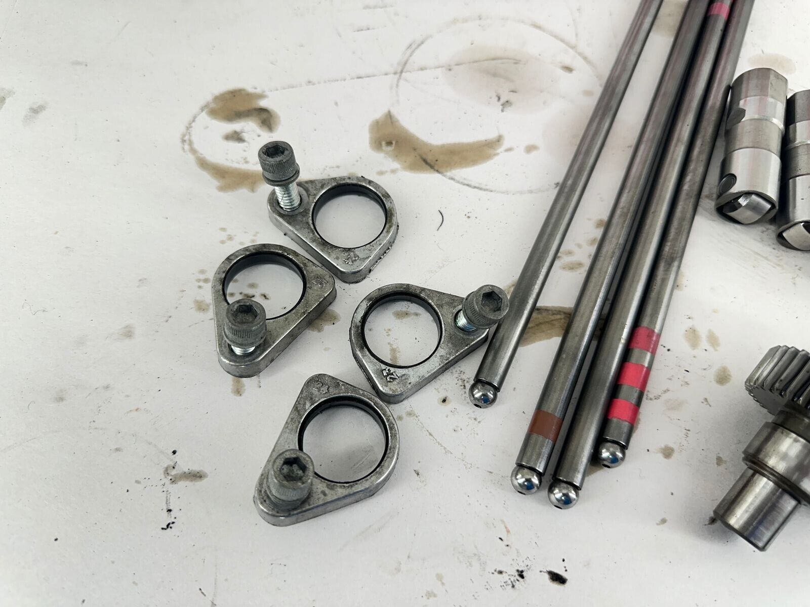 2003 Harley Davidson Sportster 1200 Cams Lifter Pushrods Chrome Cover