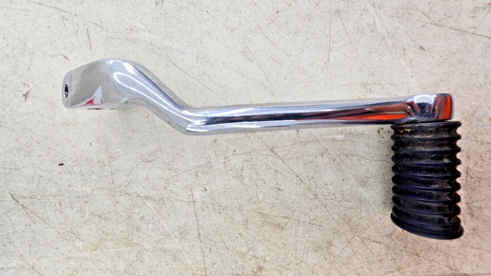 2000 HARLEY FLH ROADKING Chrome Heal Toe Shifter Shift Lever Linkage