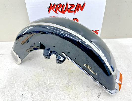 2003 HARLEY ELECTRA GLIDE classic Front Fender Black Anniversary Paint