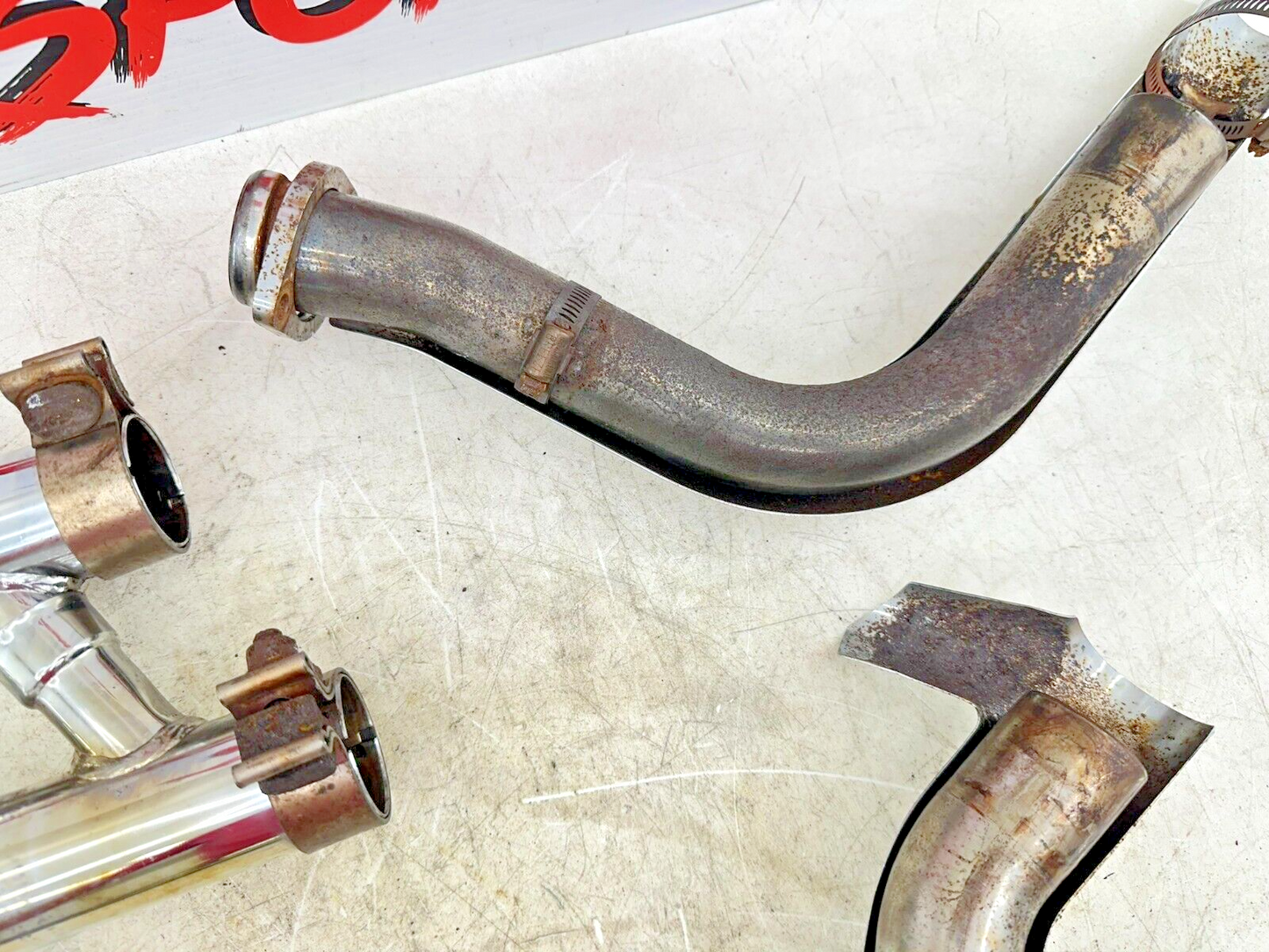 2002 HARLEY SOFTAIL Cobra Exhaust System Header + Muffler