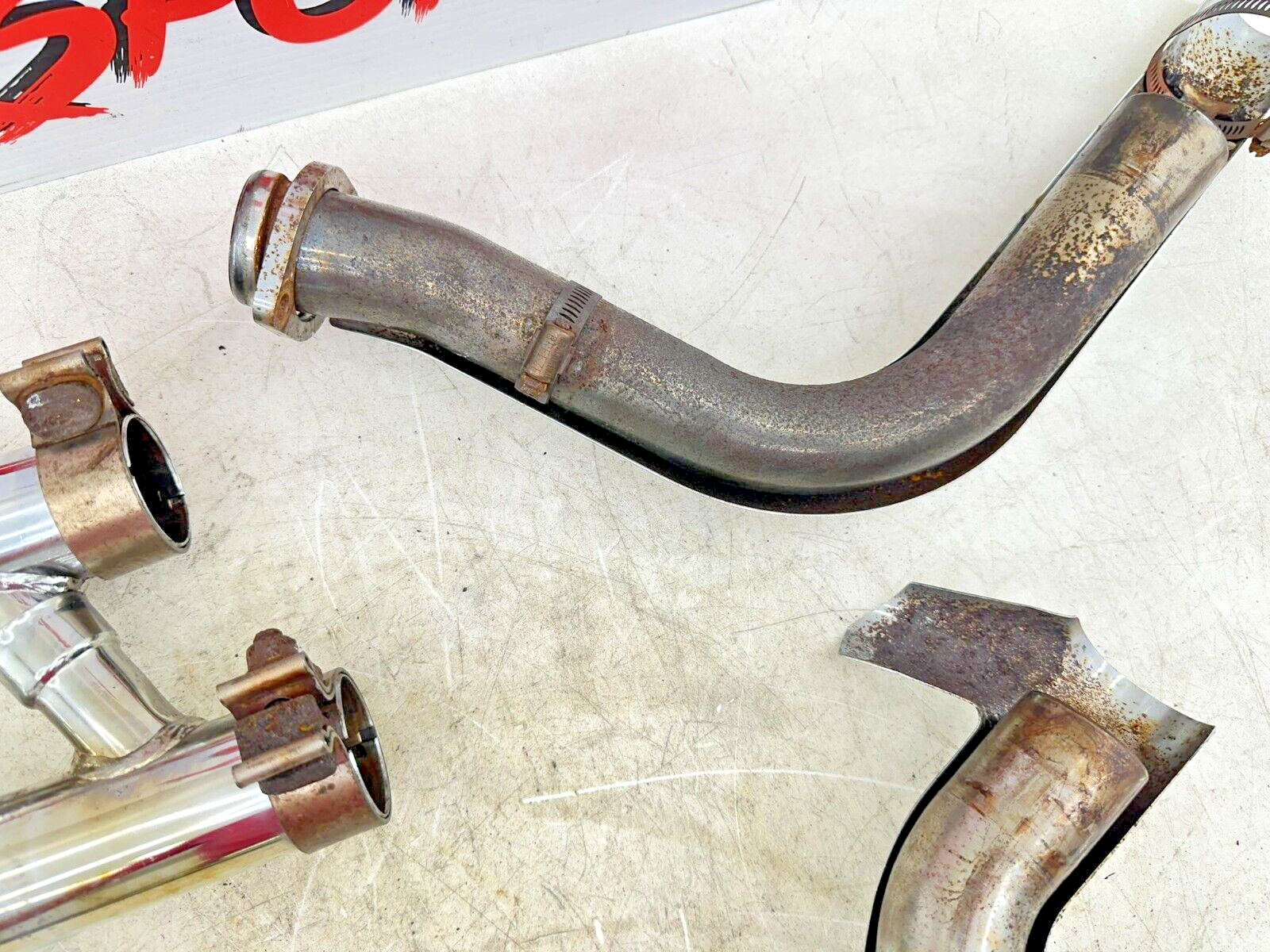 2002 HARLEY SOFTAIL Cobra Exhaust System Header + Muffler