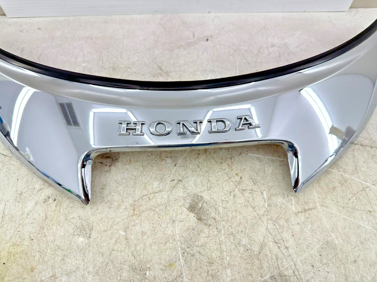 1999 HONDA VALKYRIE INTERSTATE  Chrome Upper Fairing Windshield Trim Garnish