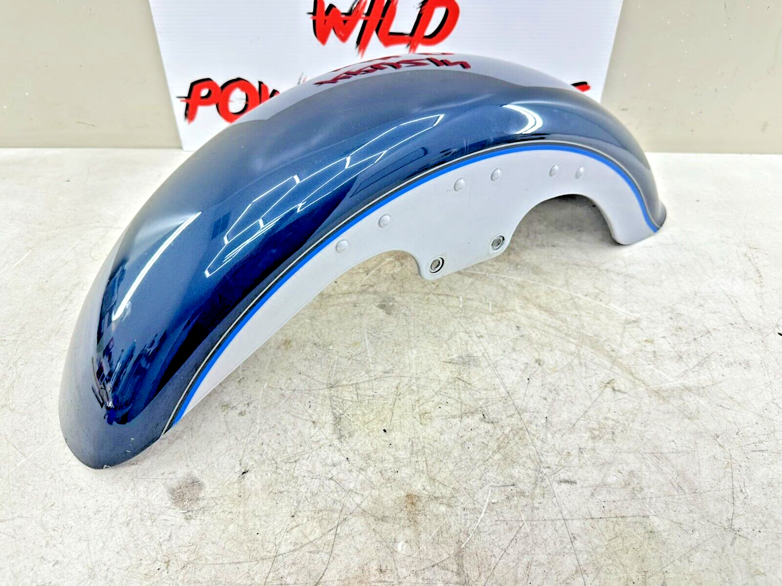 2002 HARLEY SOFTAIL Fatboy Front Fender OEM Paint