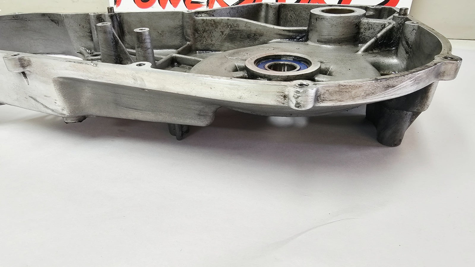 1995 HARLEY SOFTAIL FATBOY Delkron Polished Inner Primary Clutch Cover Housing