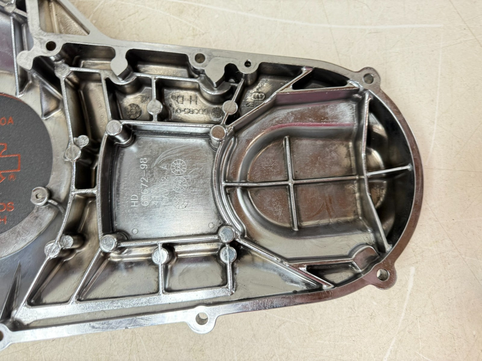 1998 HARLEY FLH ROADKING Outer Primary Clutch Cover Case Housing 60685-94