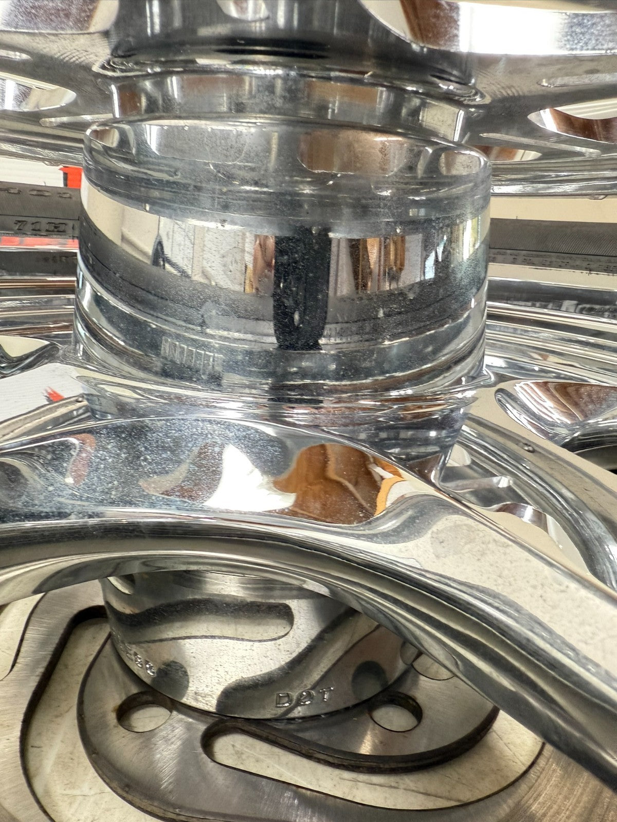 2003 HARLEY DYNA WIDE GLIDE 16" Thunder star  Rear Wheel Rim Full Chrome NICE! 