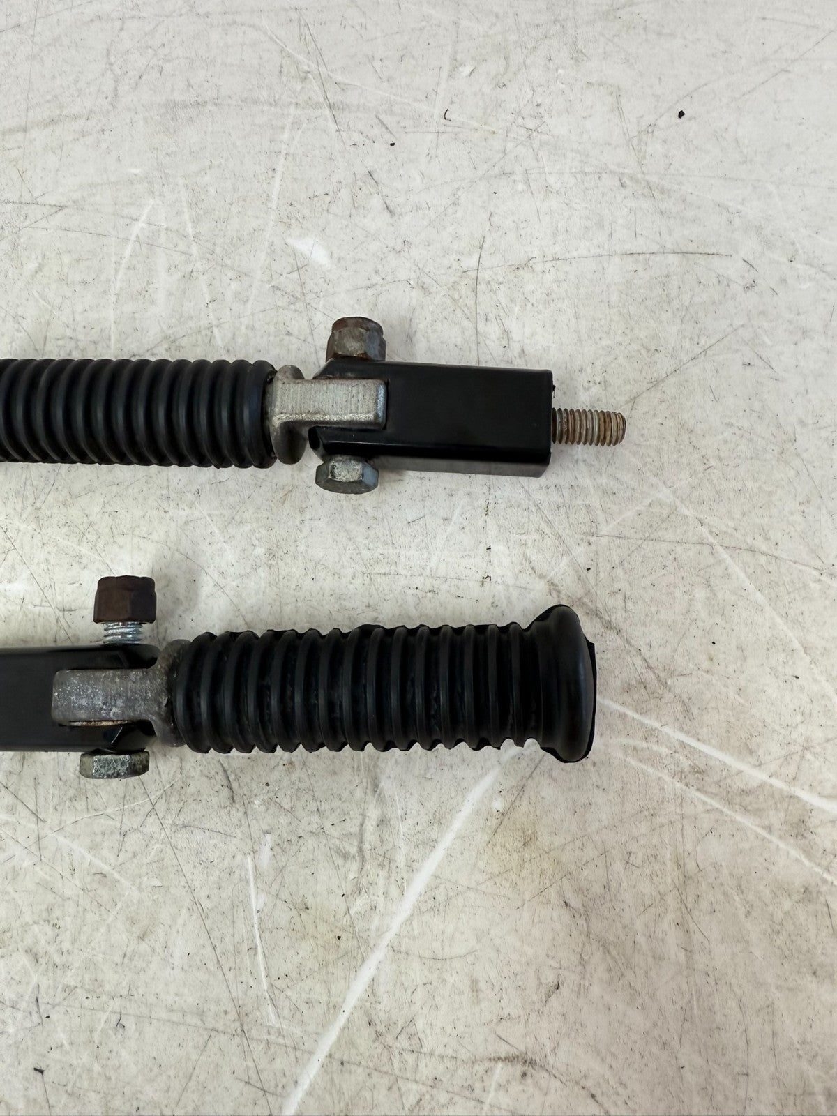 2003 Harley Davidson Sportster Rear Passenger Foot Peg Right & Left
