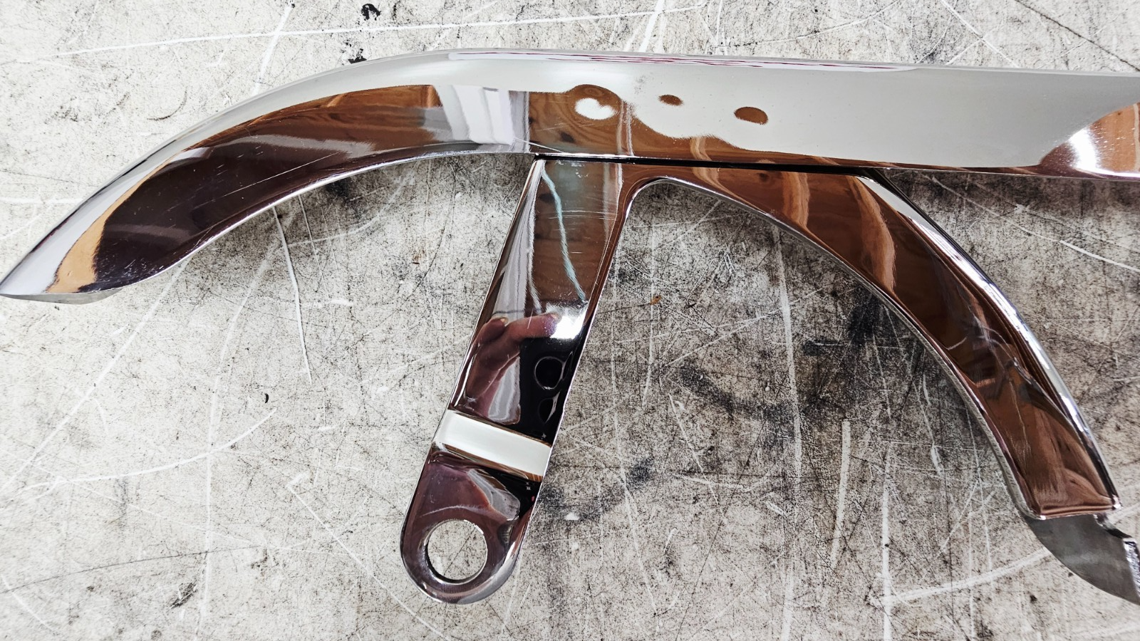 2001 Harley Davidson Sportster Chrome Upper Belt Ground Cover