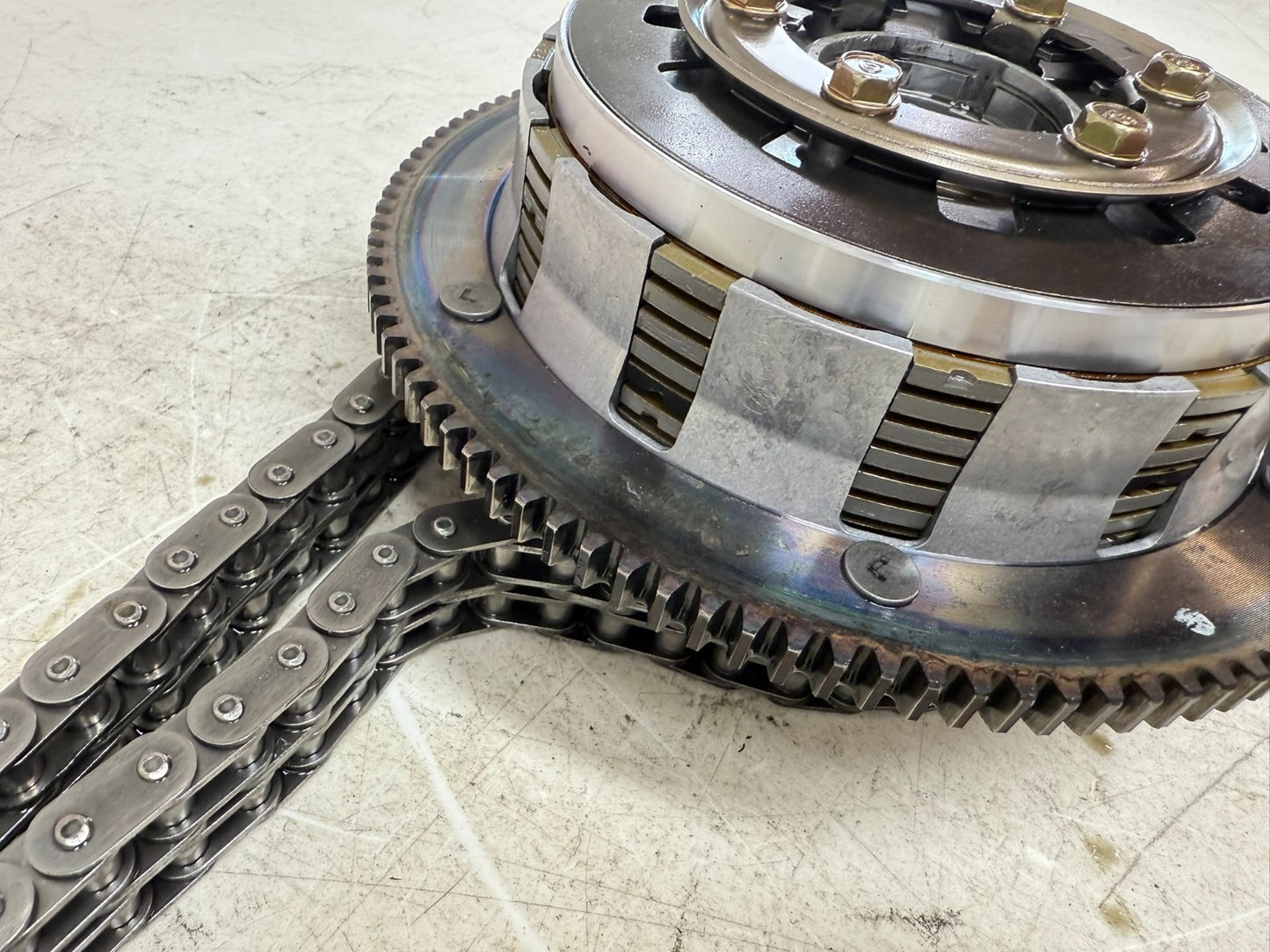 2003 HARLEY ELECTRA GLIDE Primary Clutch Compensator Chain Jackshaft Gear