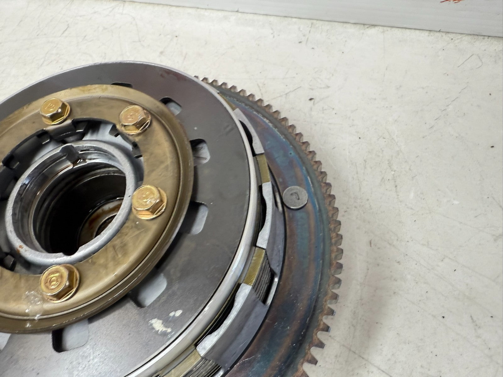 1998 HARLEY FLH ELECTRA GLIDE Primary Clutch Chain Compensator Jackshaft Gear