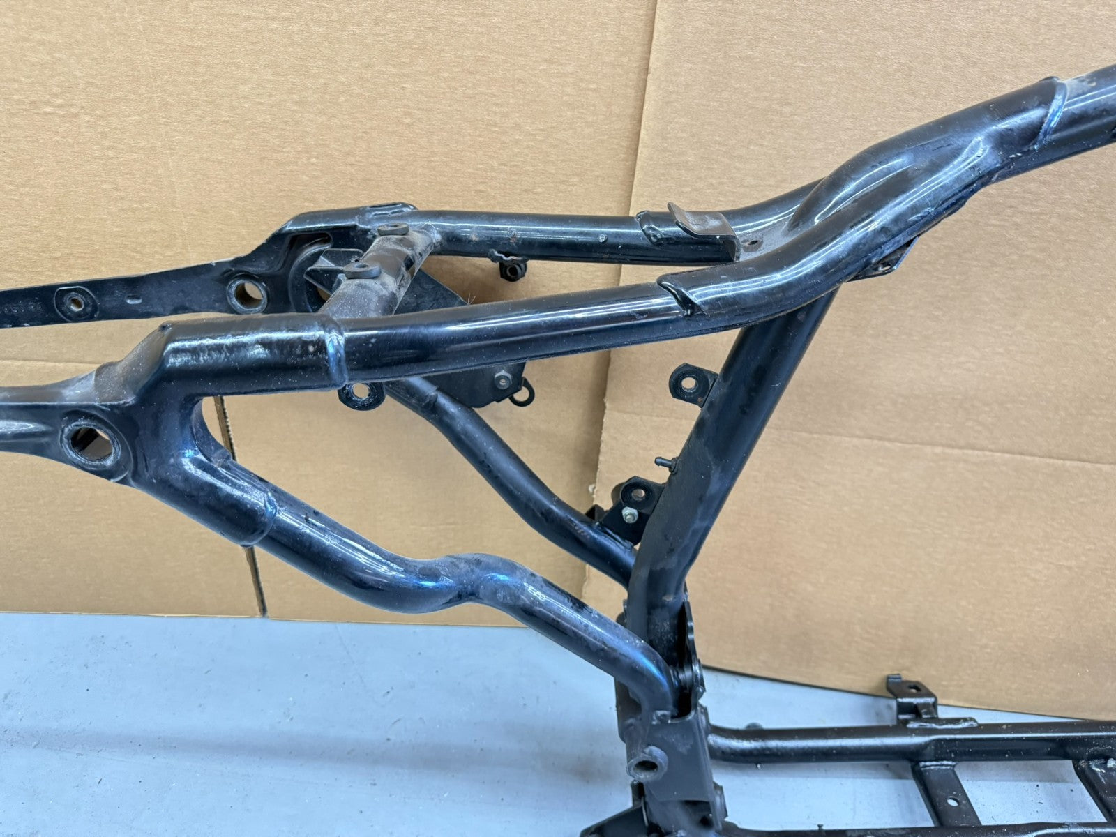 1997 Harley Davidson Sportster Main Frame Chassis STRAIGHT