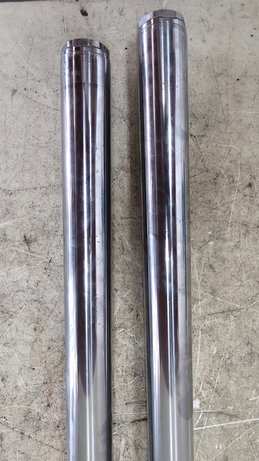 2000 Harley Davidson Sportster 883 Front Left Right Fork End Sliders Leg Tubes