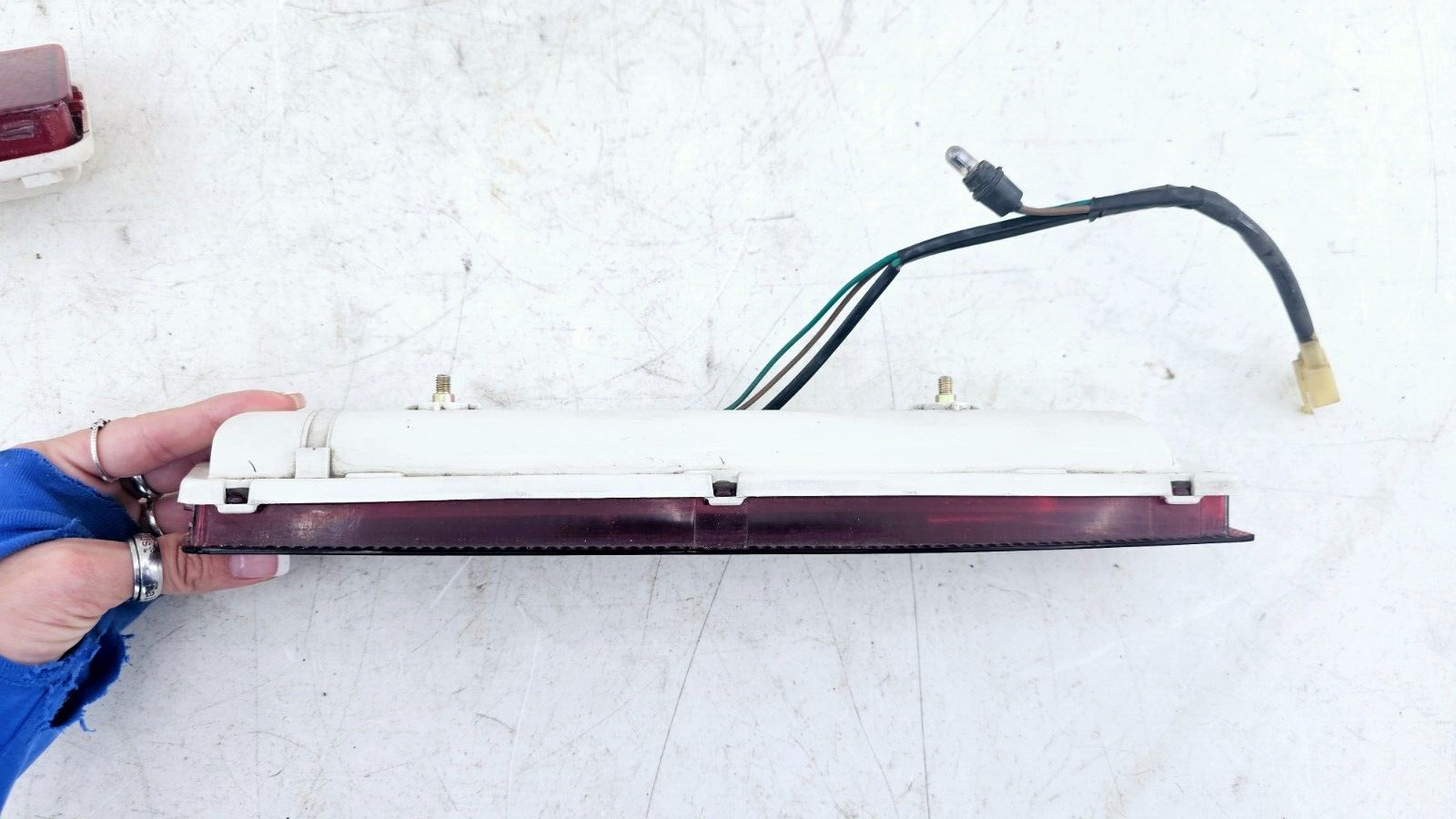 1993 HONDA GOLDWING GL1500 Trunk Side Lights Housing Refelctor w/ Bulbs