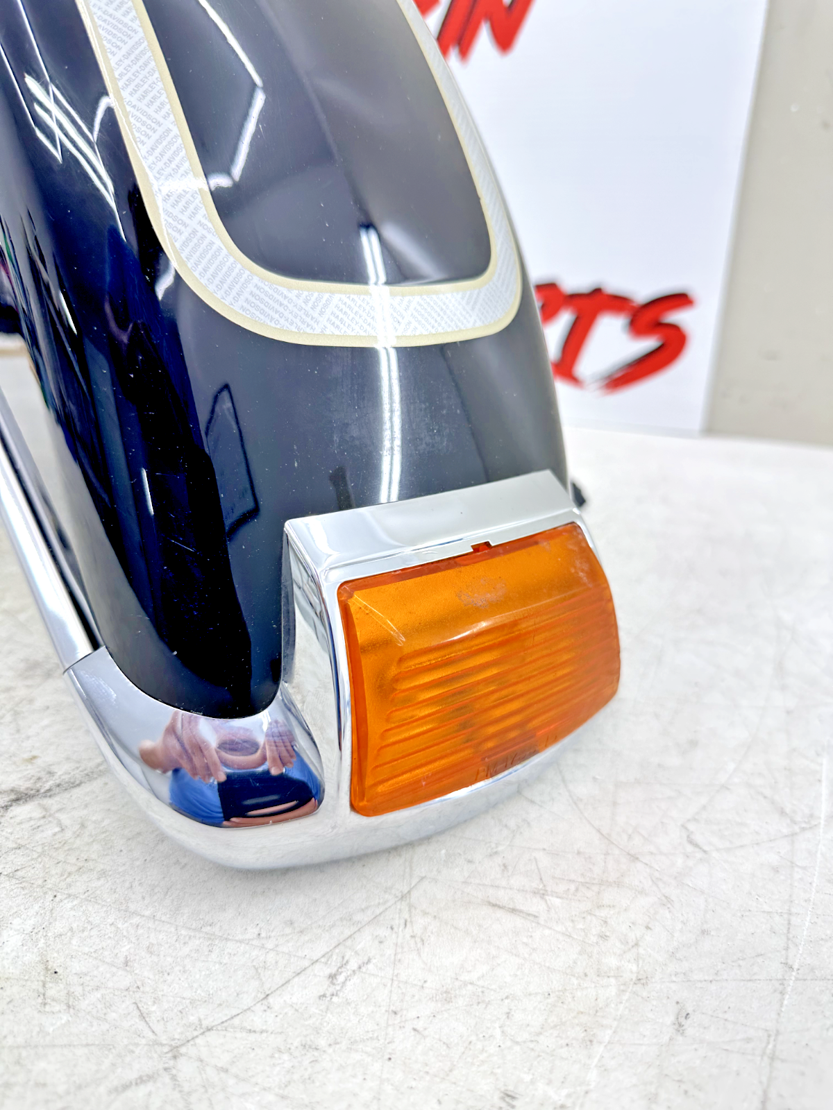 2003 HARLEY ELECTRA GLIDE classic Front Fender Black Anniversary Paint