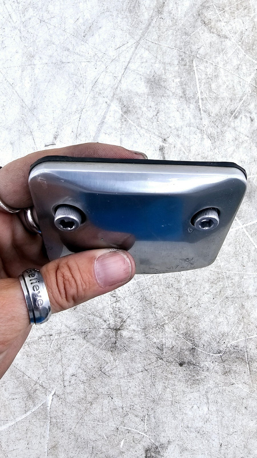 1999 HONDA VALKYRIE INTERSTATE Chrome Right Left Rear Cylinder Head Covers