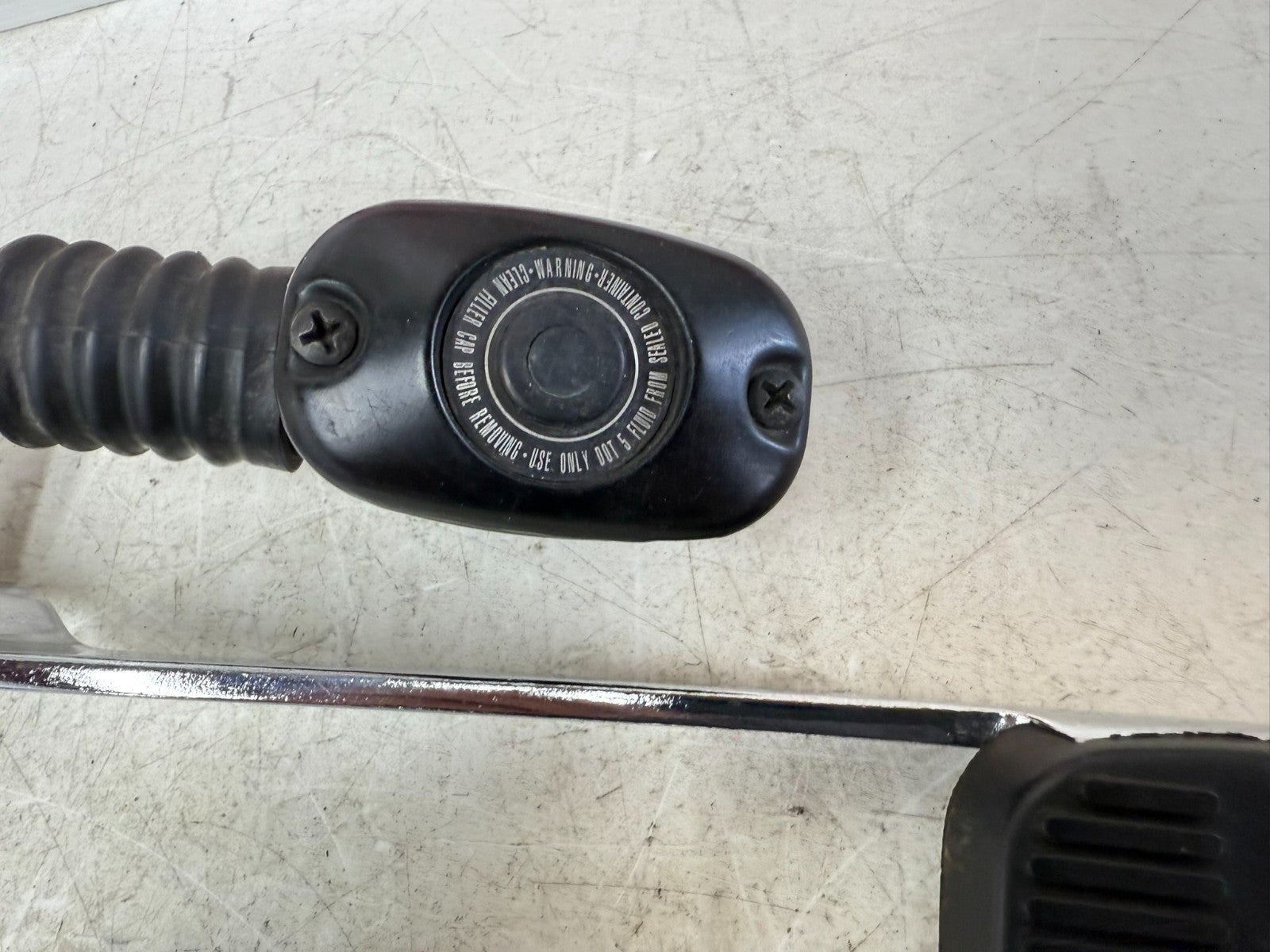 2003 HARLEY ELECTRA GLIDE Rear Brake Master Cylinder & Pedal
