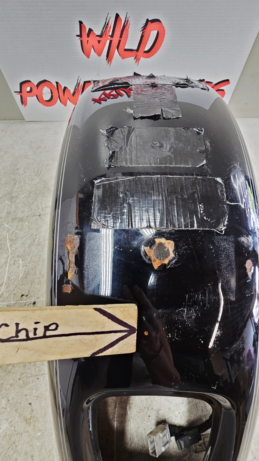 2000 HARLEY SOFTAIL DEUCE OEM HD Rear Wheel Fender