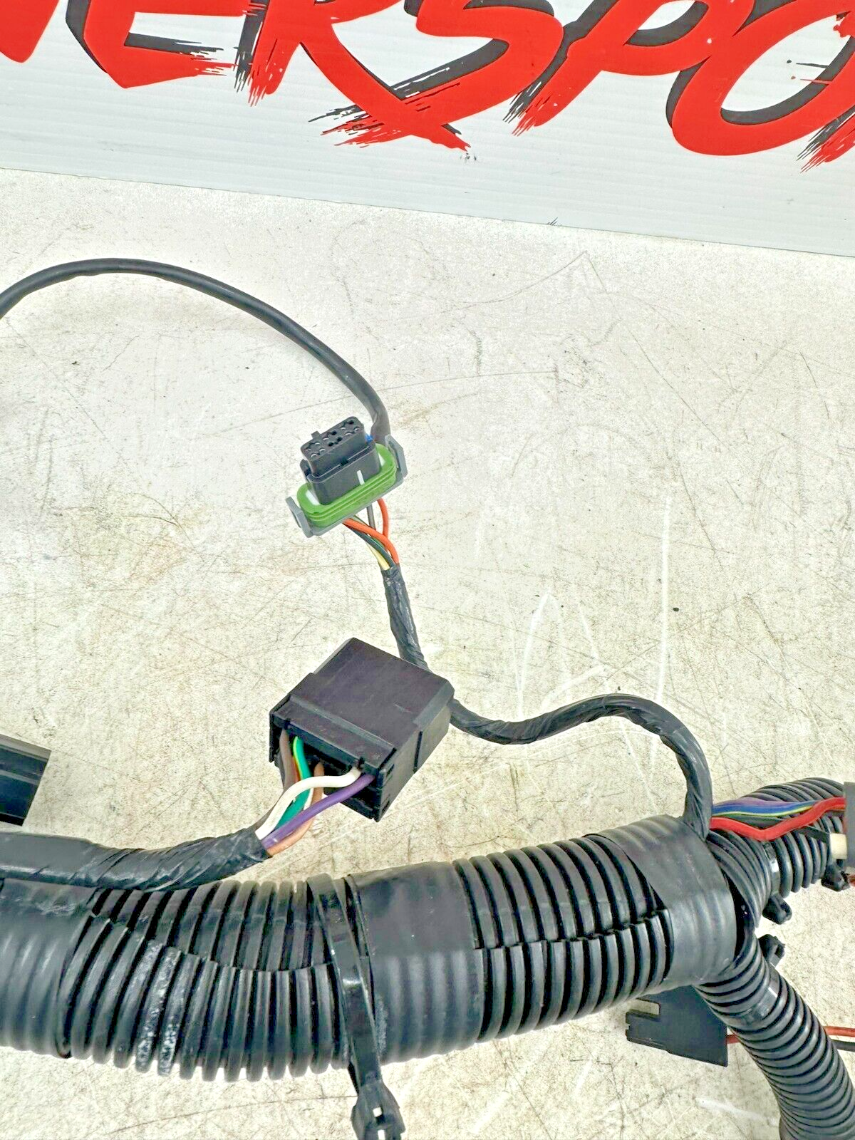 2007 Harley Electra Glide CVO Fairing Batwing Wire Wiring Interconnect Harness