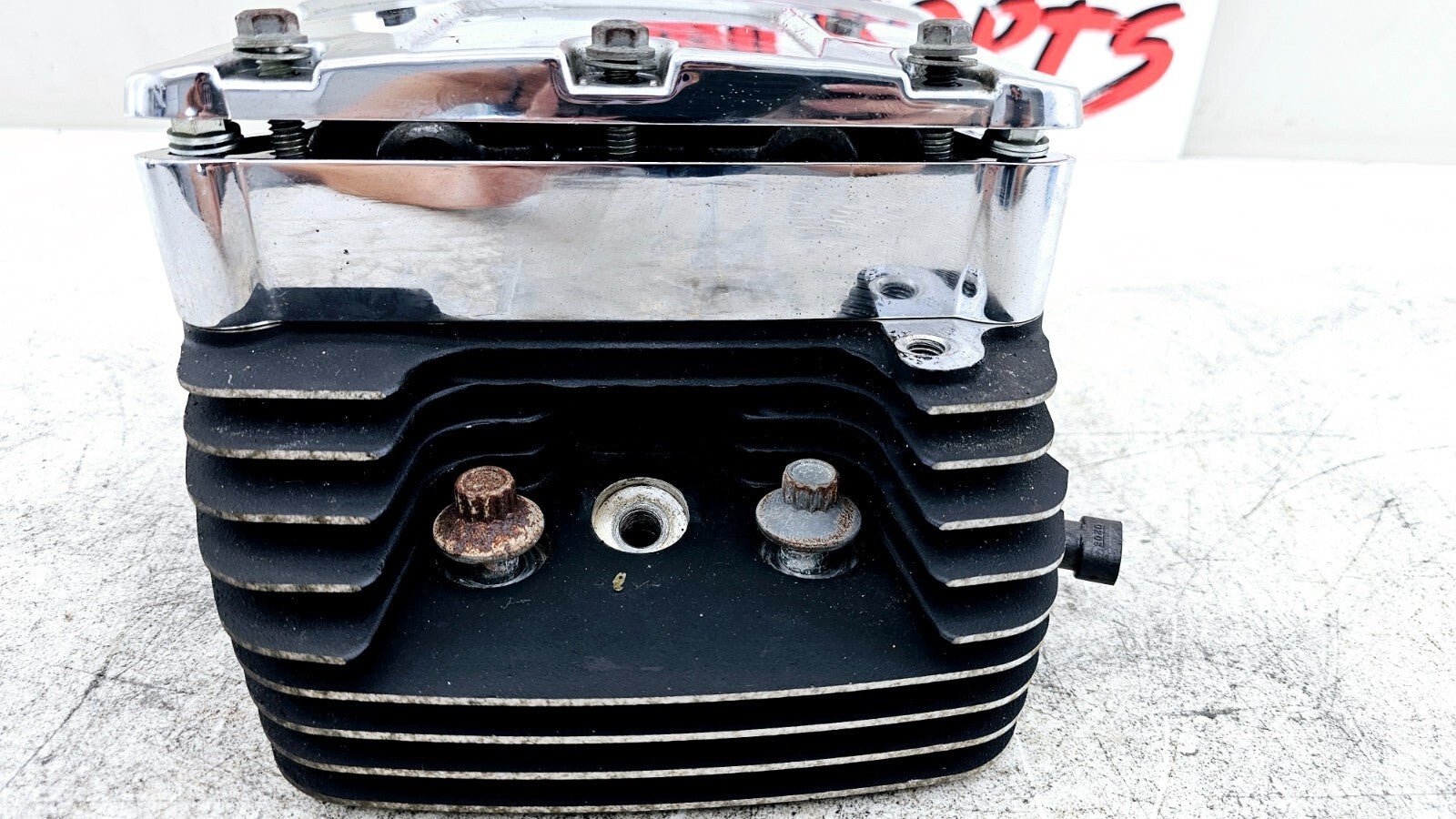 2002 HARLEY ELECTRA GLIDE Front Rear Cylinder Heads Rocker Boxes Good Shape!