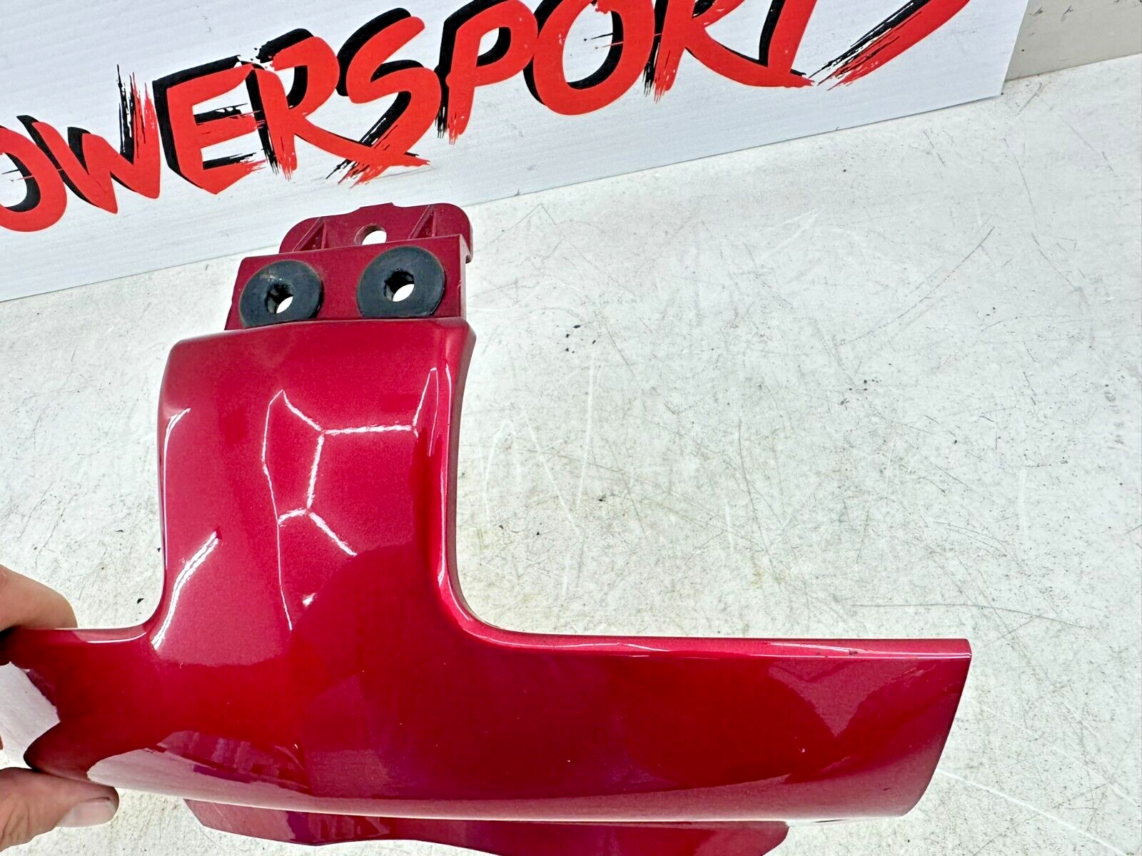 2004 Honda Goldwing GL1800 Red Front Fairing Cowl Lower Center Cover Plastic