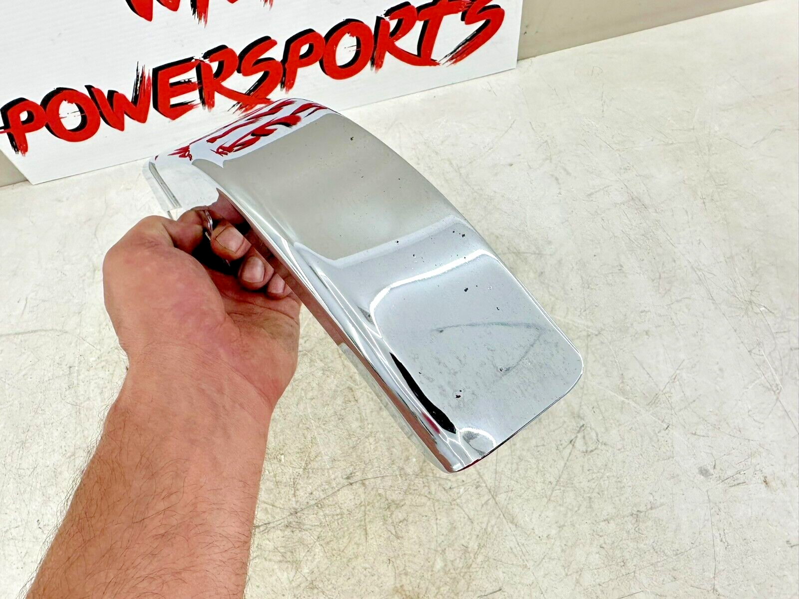 1995 HARLEY SOFTAIL Chrome Upper Belt Cover Guard