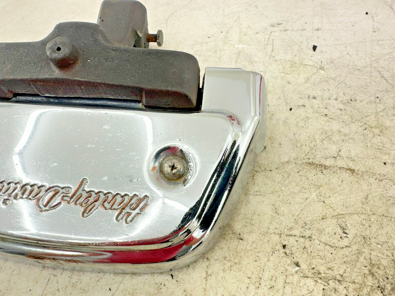 1995 HARLEY SOFTAIL OEM HD Passenger Floorboards Footrest W/ Hardware