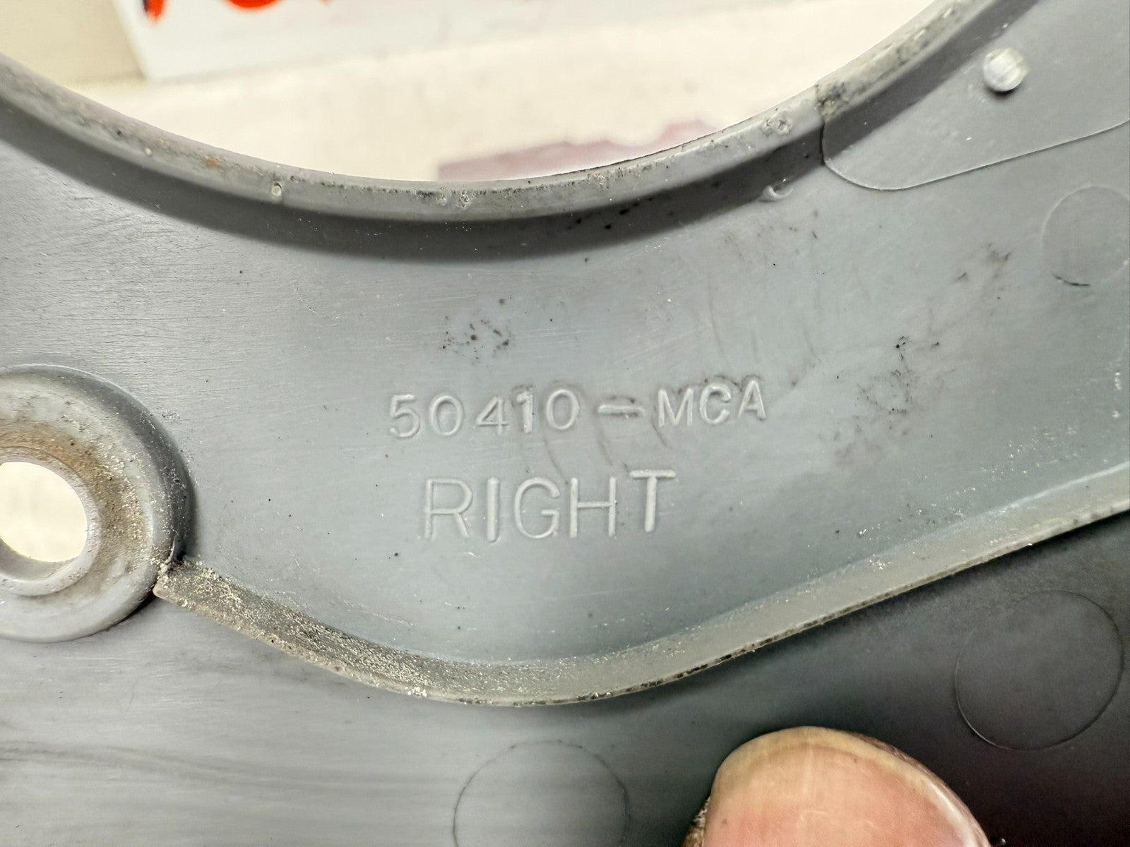 2002 Honda Goldwing GL1800 Frame Side Cover Panel Fairing Swing Arm Bolt Caps