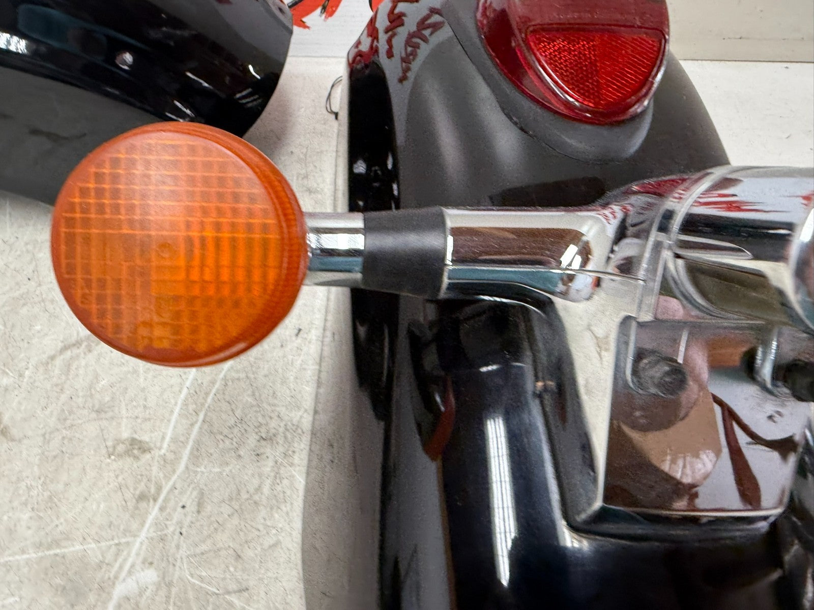 2001 HONDA VALKYRIE INTERSTATE Rear Back Fender Mudguard Turn Signal Light