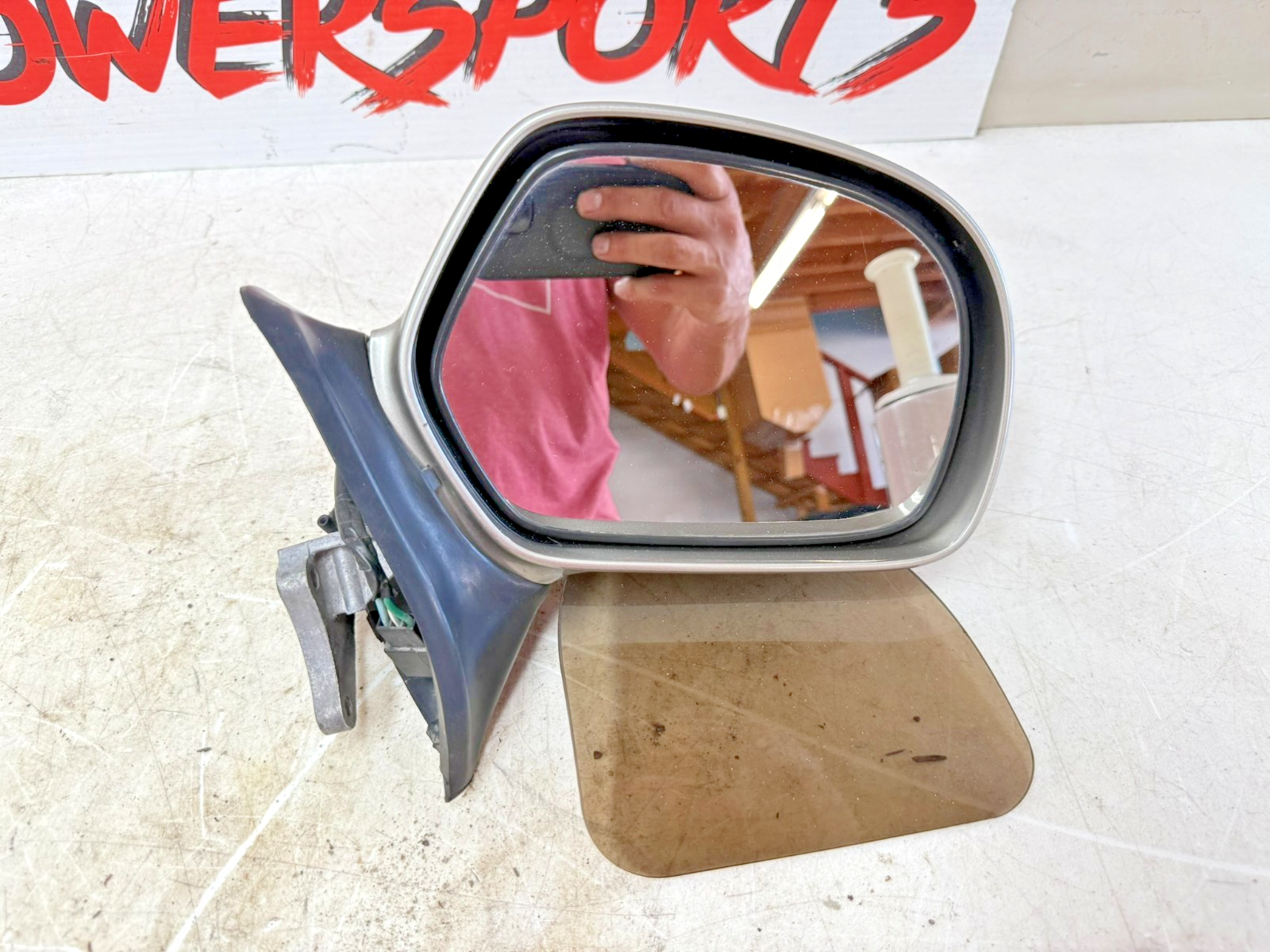 2002 Honda Goldwing GL1800 Right Left Mirrors w/ Turn Signal & Wing Deflector