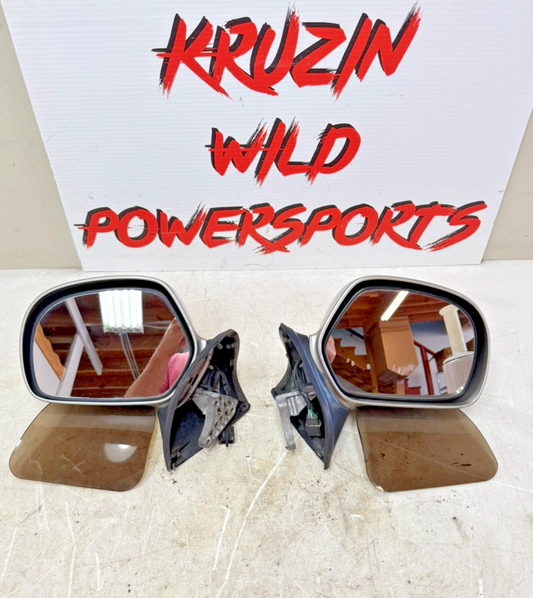 2002 Honda Goldwing GL1800 Right Left Mirrors w/ Turn Signal & Wing Deflector