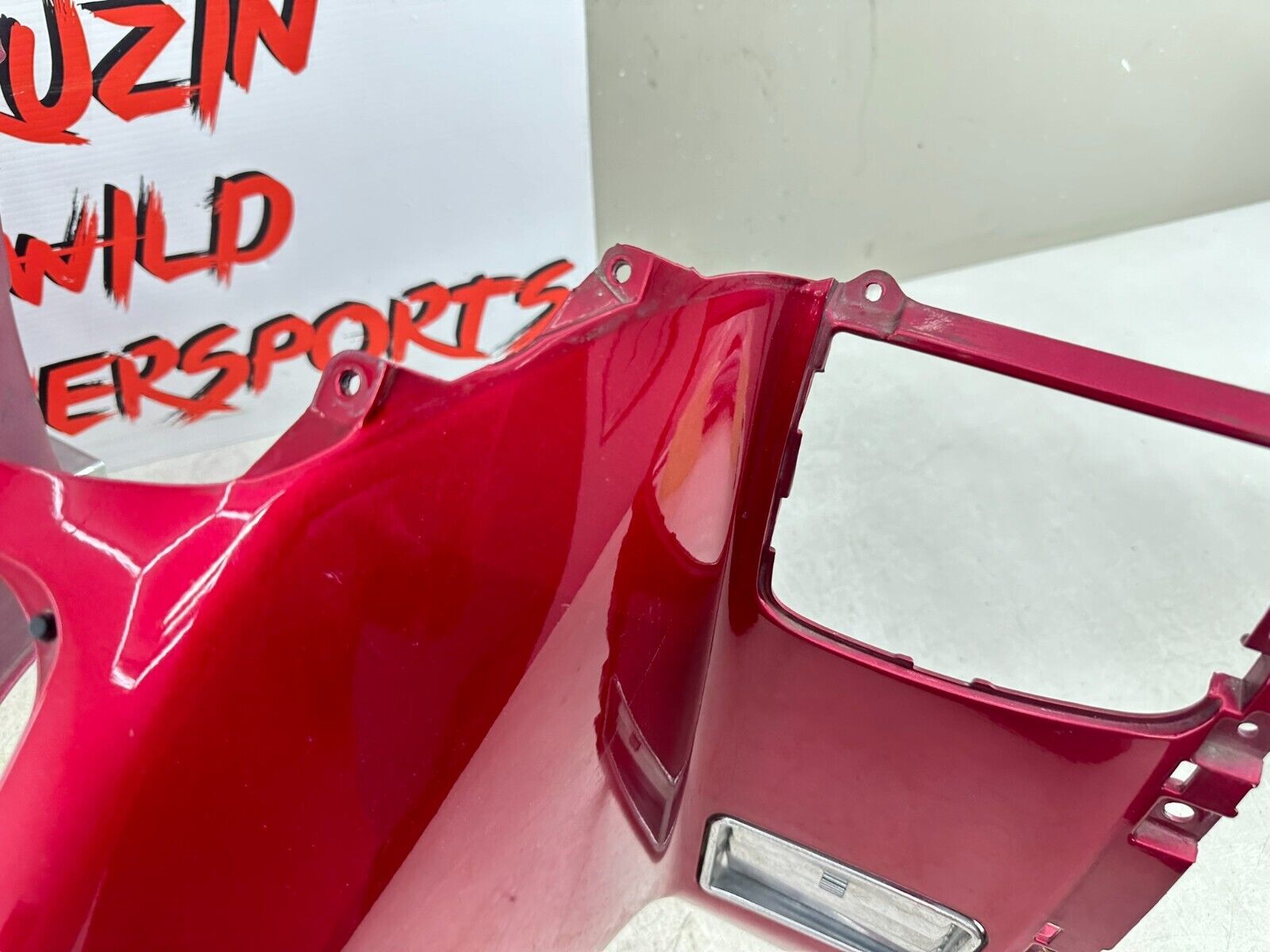 2004 Honda Goldwing GL1800 Top Shelter Fairing Cowl Panel Red