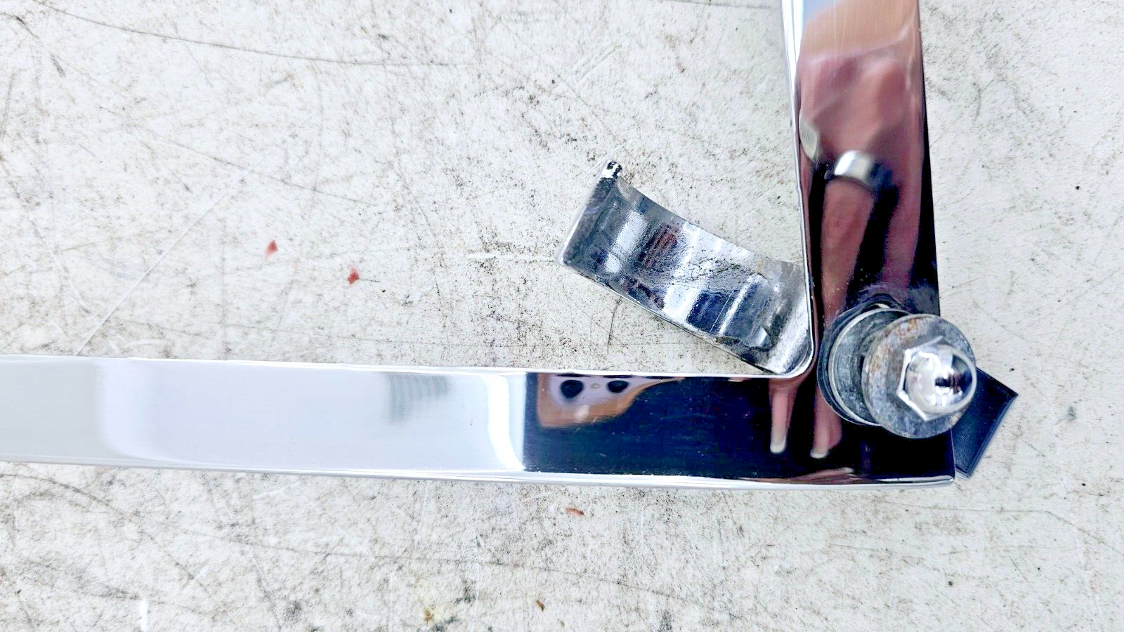 1999 HARLEY DYNA CONVERTIBLE Chrome Front Frame Cover Guards