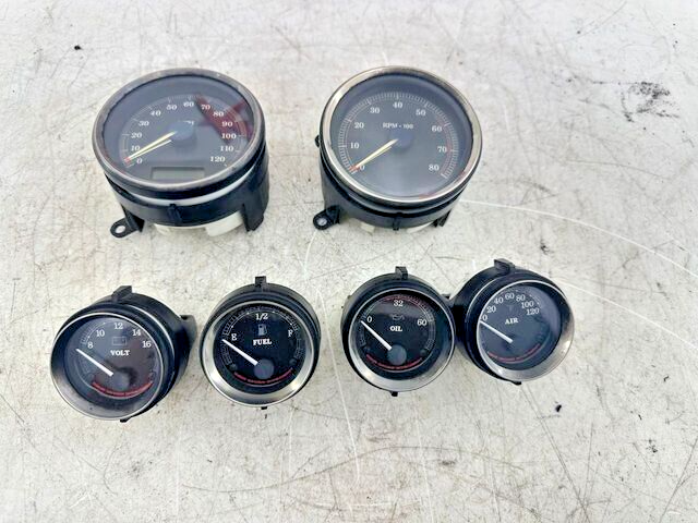 2007 Harley Davidson Electra Glide Speedometer Tach Oil Temp Gas Volt Gauge Set