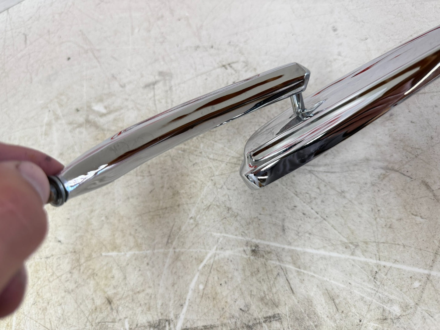 2003 HARLEY DYNA WIDE GLIDE Chrome Side Mirror Mirrors