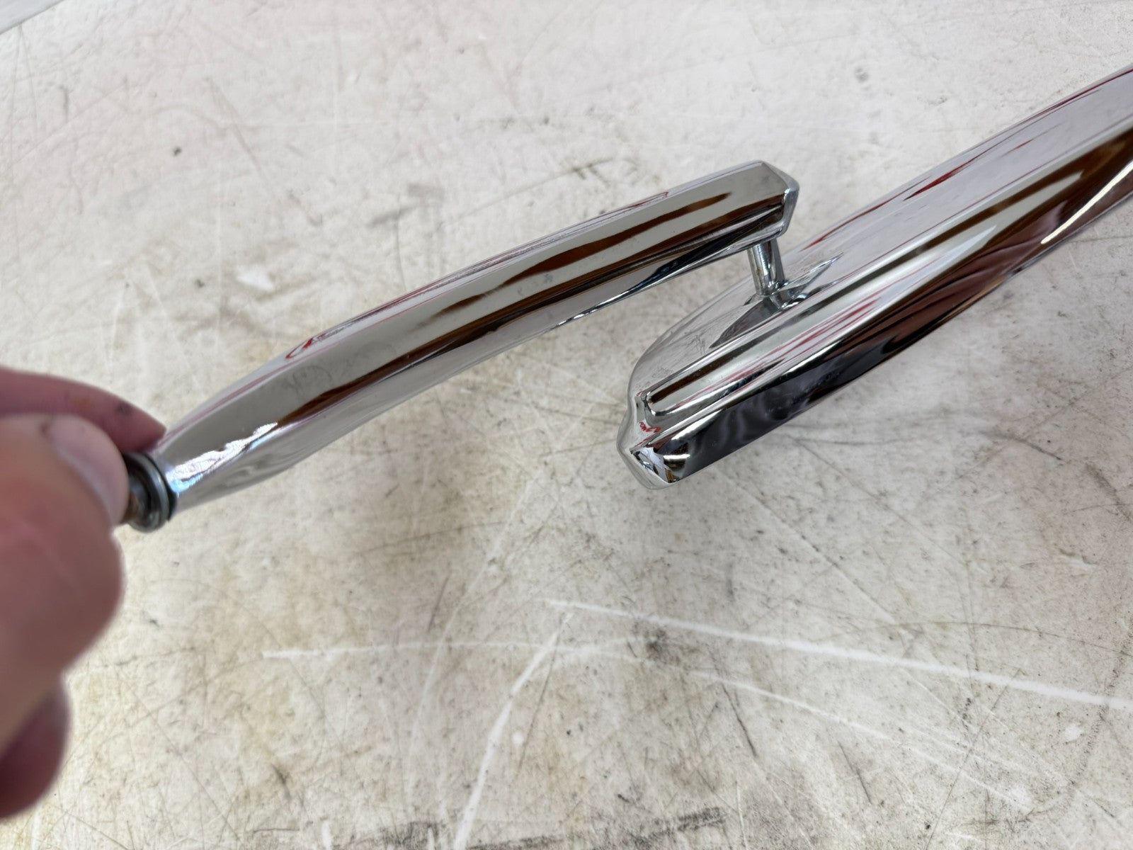 2003 HARLEY DYNA WIDE GLIDE Chrome Side Mirror Mirrors