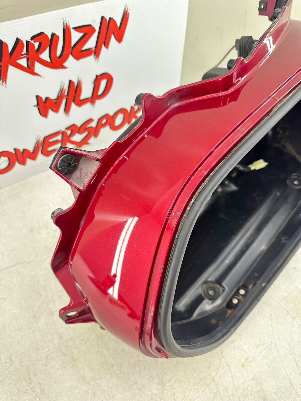 2004 Honda Goldwing GL1800 Left Inner Saddlebag Housing Case Panel