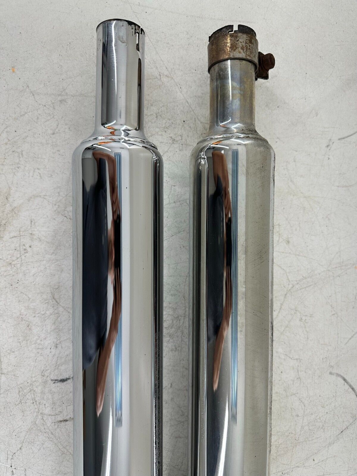 2003 HARLEY FLH ELECTRA GLIDE SCREAMIN EAGLE SLIP ON MUFFLERS RIGHT LEFT 3.5"