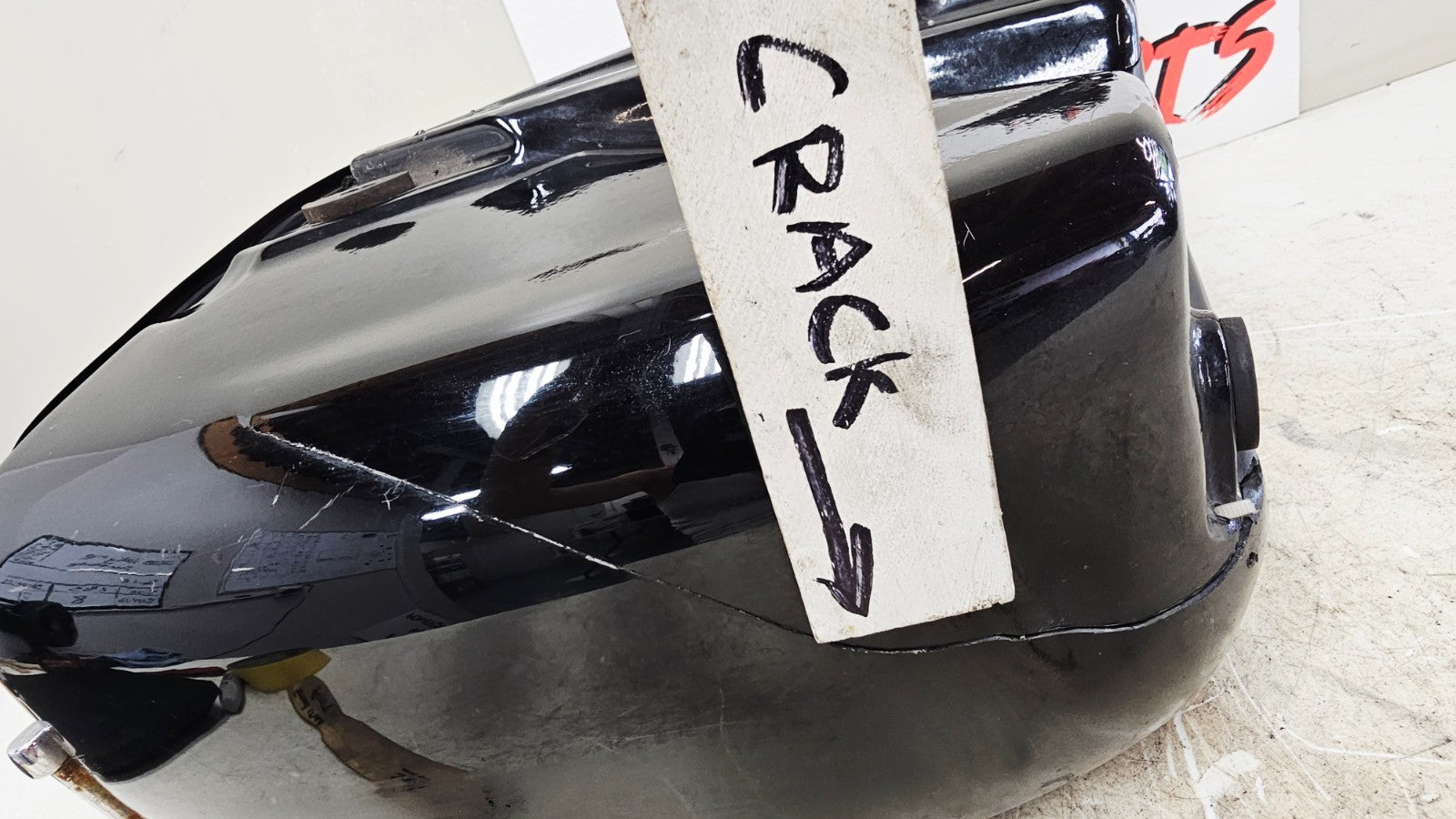 2000 HONDA VALKYRIE INTERSTATE Right Saddlebag Hard Side No Lid