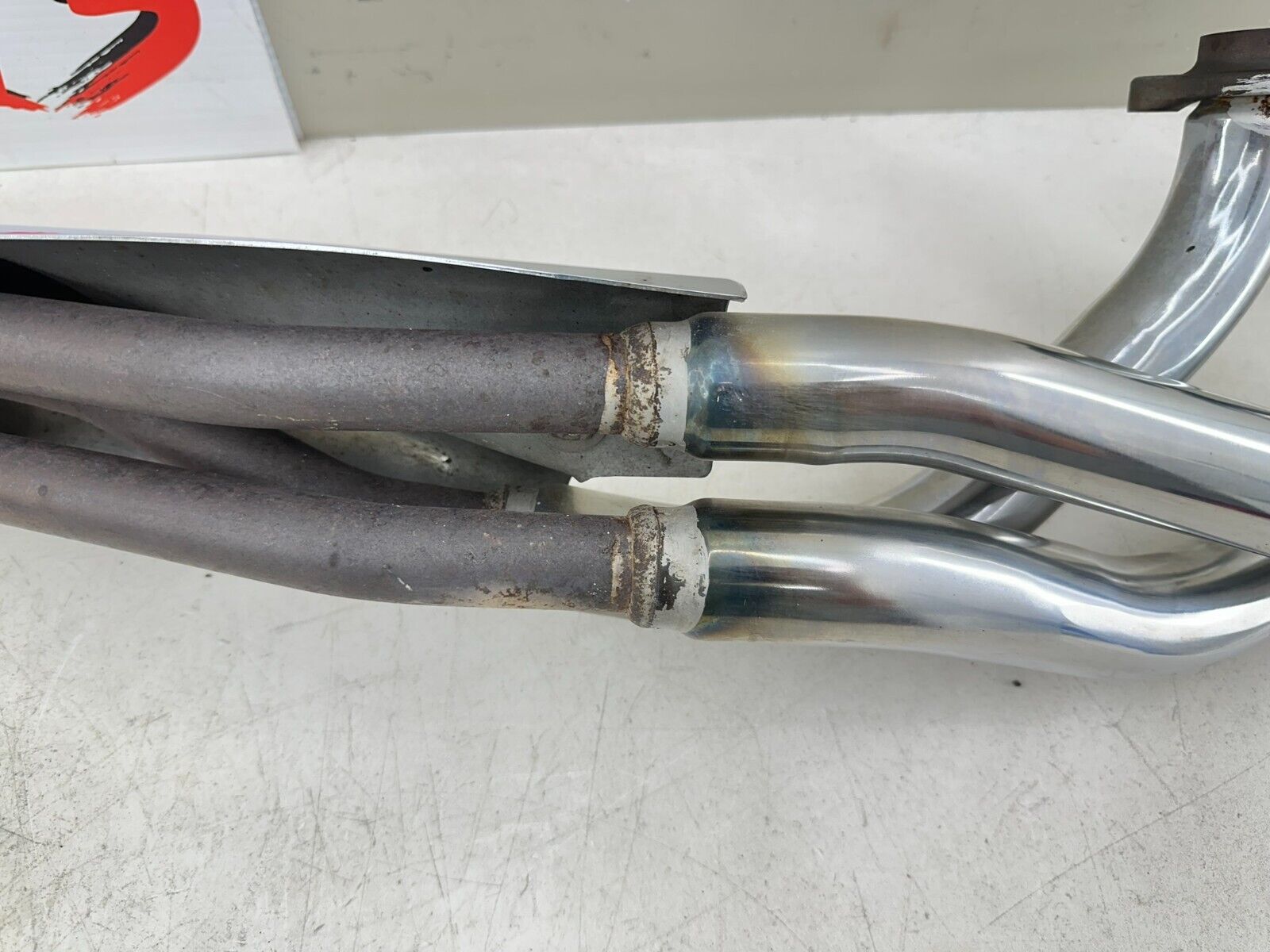 1999 HONDA VALKYRIE INTERSTATE Chrome Left Exhaust Header Pipe System Nice
