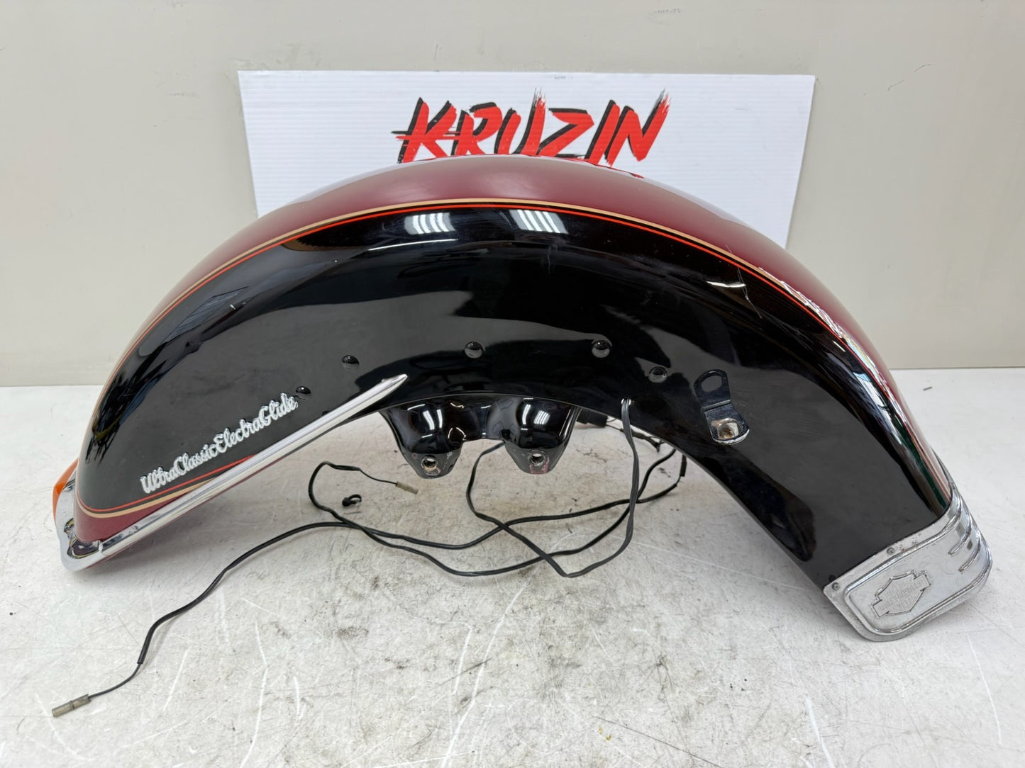 1995 HARLEY FLH ELECTRA GLIDE Front Fender 30th Anniversary 