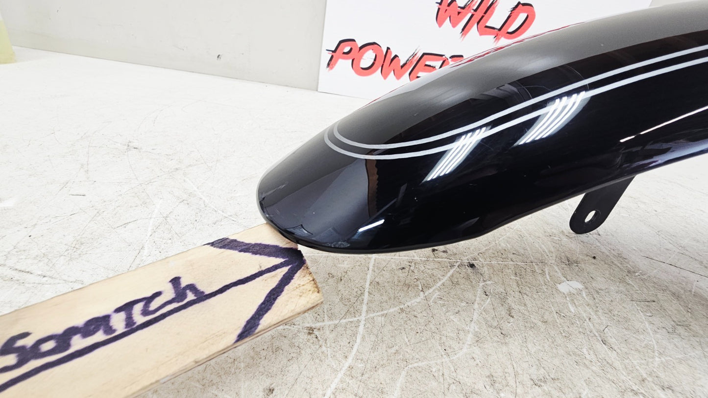 2000 HARLEY SOFTAIL DEUCE OEM HD Front Fender Black