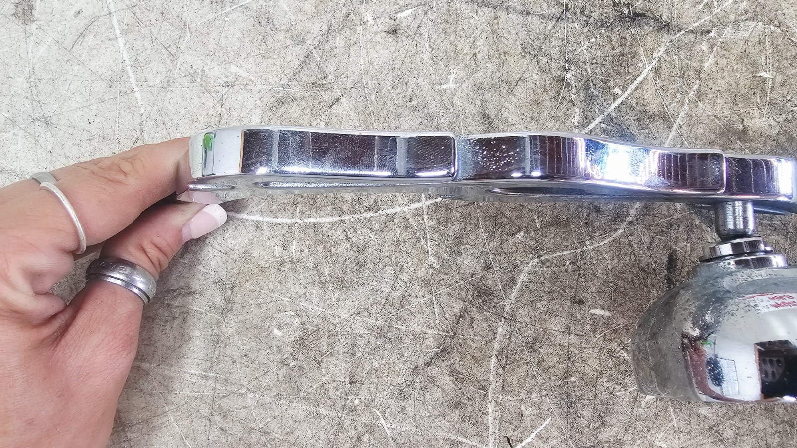 2003 HARLEY SOFTAIL DEUCE Chrome Teardrop Rearview Side Mirrors