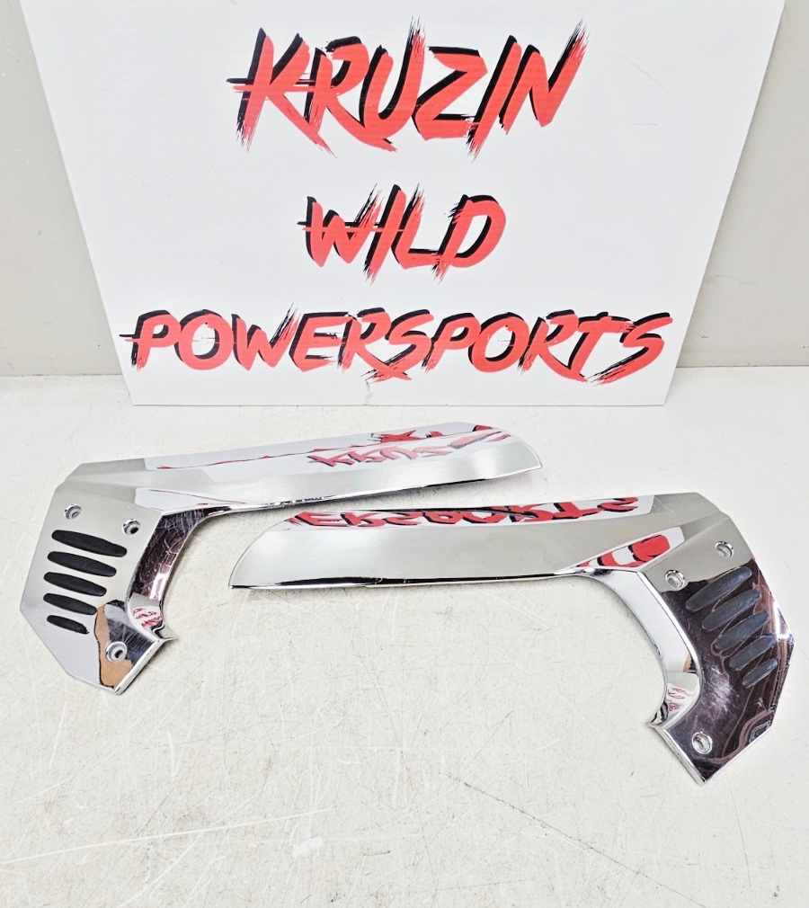 2001 Honda Goldwing GL1800 Chrome Right & Left Side Panel Trim Cover