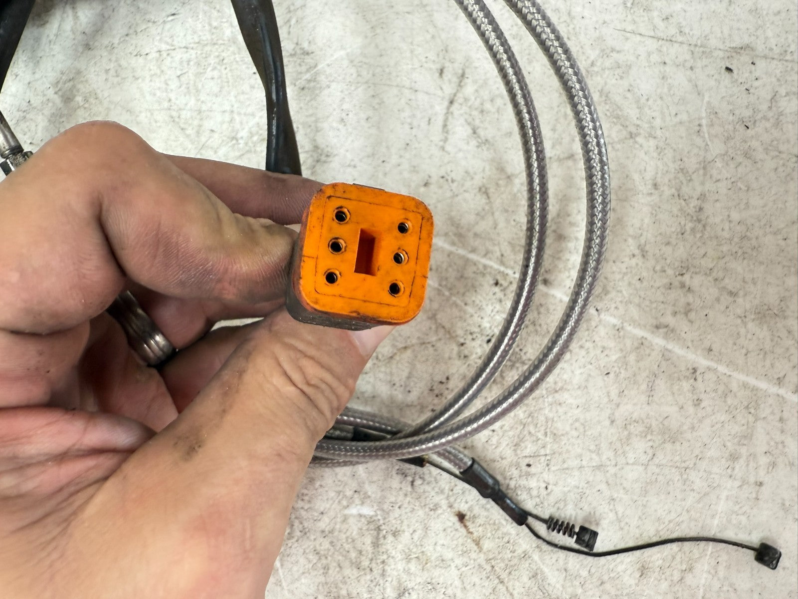 1997 HARLEY DAVIDSON SOFTAIL Chrome Left Right Hand Controls Switch Housing