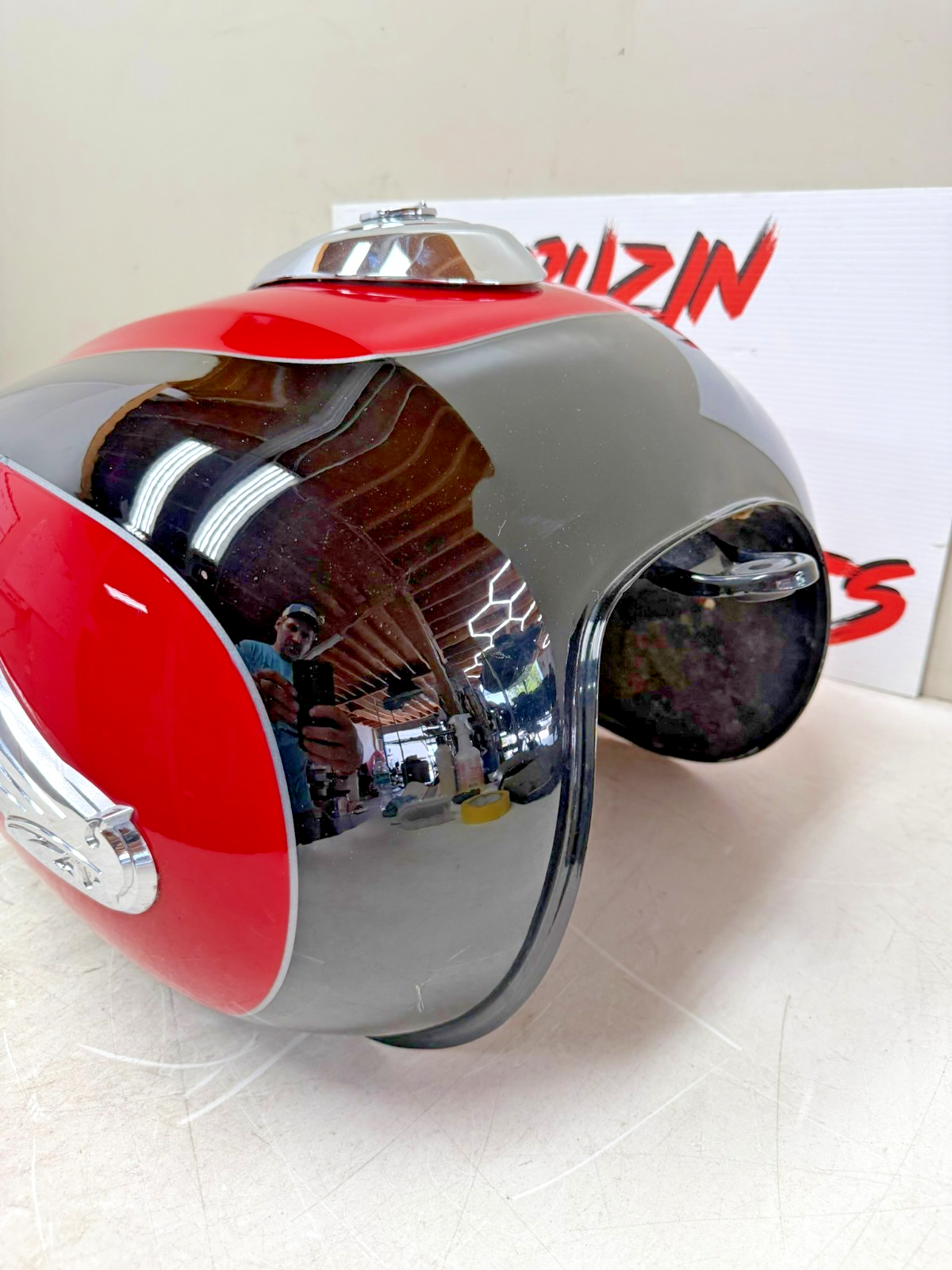 2001 HONDA VALKYRIE INTERSTATE Gas Fuel Tank  W/ key Petcock Level Sensor