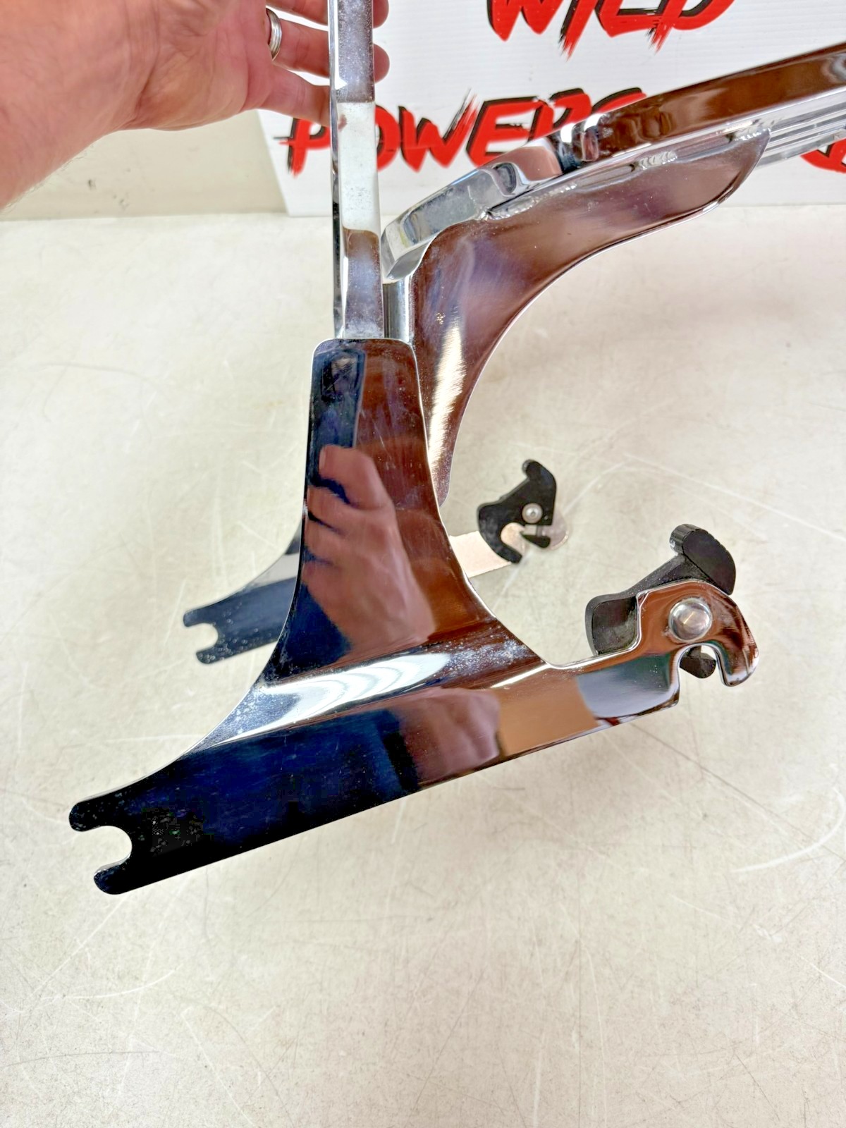 1997 HARLEY DAVIDSON SOFTAIL Backrest Rear Sissy Bar Luggage Rack