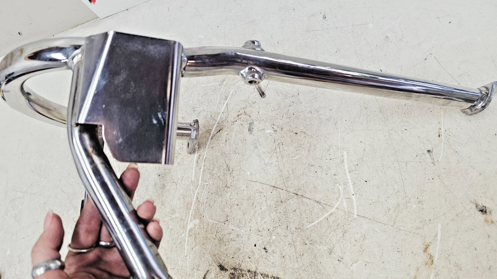 2000 HONDA VALKYRIE INTERSTATE Chrome Engine Motor Guard Crash Bars Pod Mounts